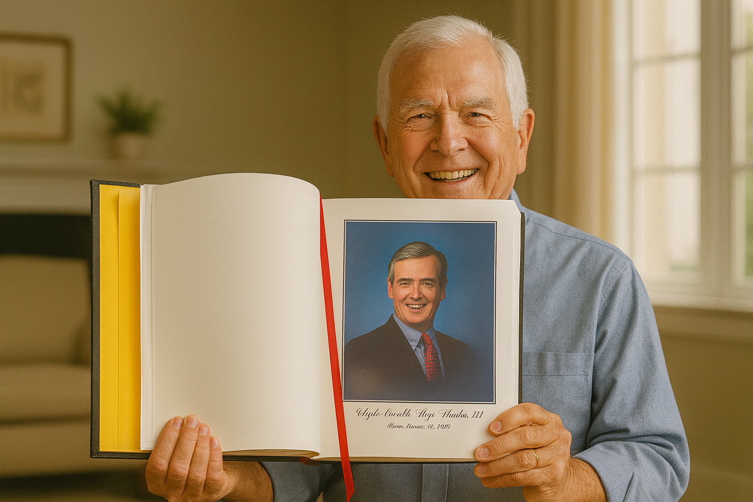 Beautiful printed autobiography book