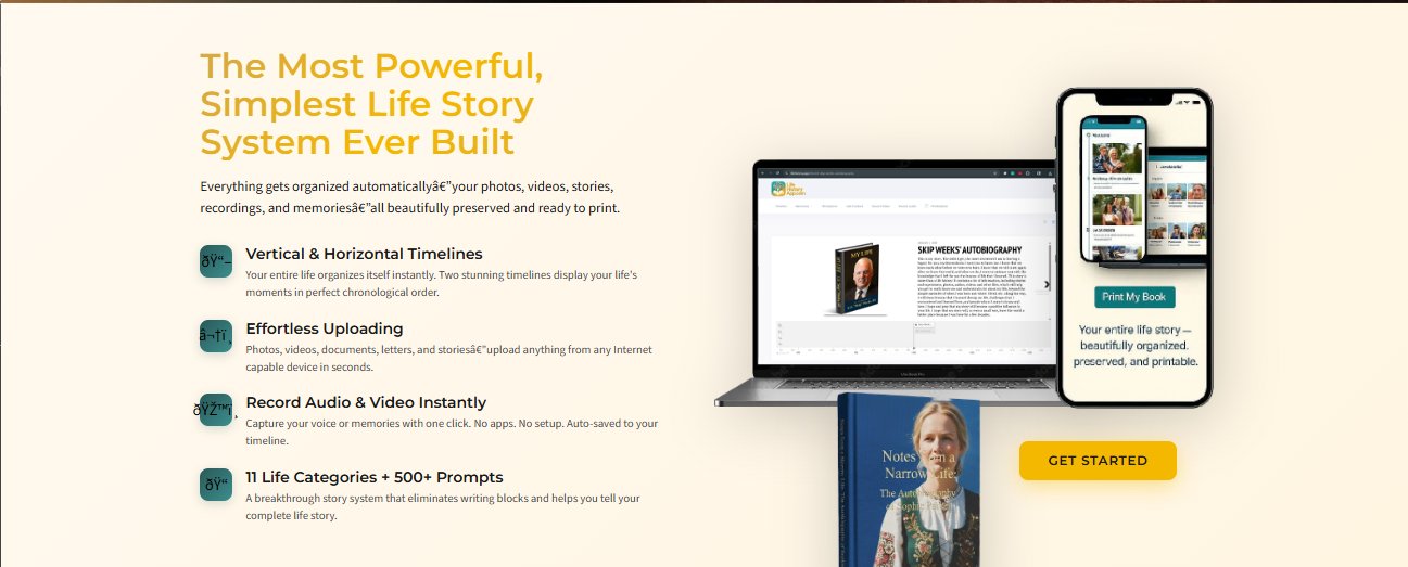 The Most Powerful, Simplest Life Story System Ever Built