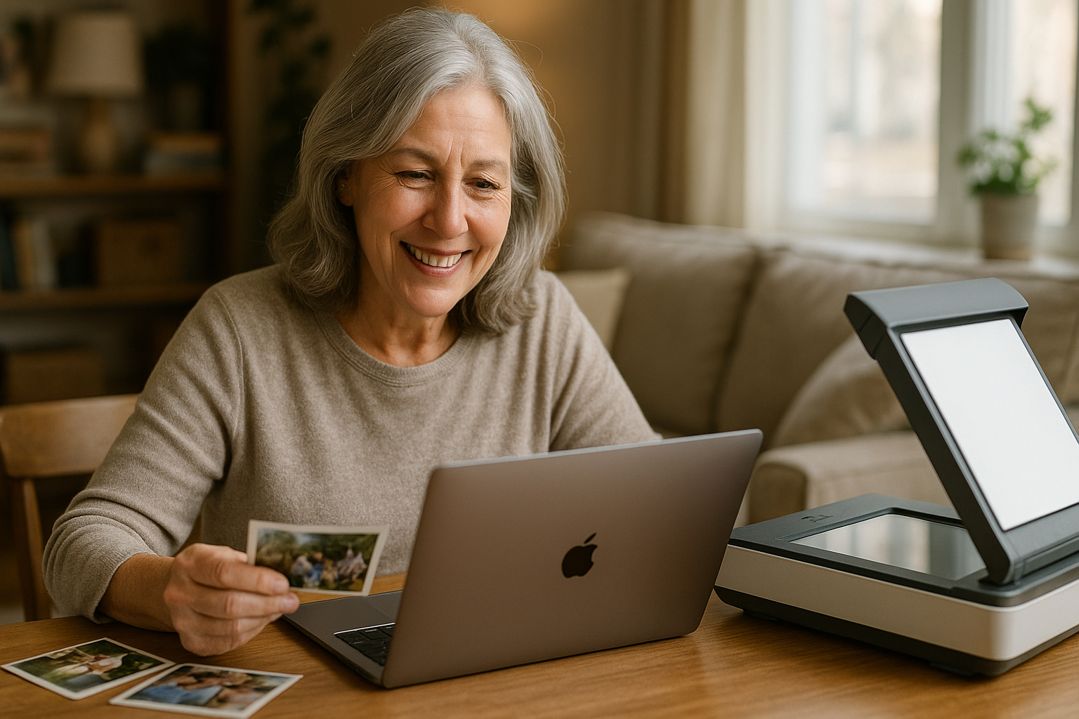 Scan and Upload Your Memories